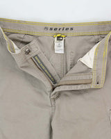 Vintage Y2K 00s The North Face A5 Series Khaki Wide Leg Canvas Technical Trousers - W36 L32
