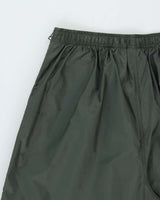 Vintage 1990s Nike Khaki Lightweight Waterproof Shell Baggy Wide Leg Zip Tracksuit Bottoms - XL