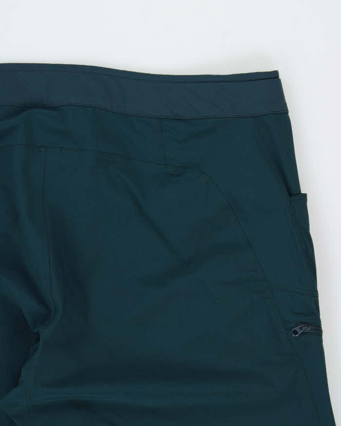 2019 Arc'teryx Teal 'Lefroy Pant' Lightweight Belted Straight Leg Walking Trousers - W38 L32
