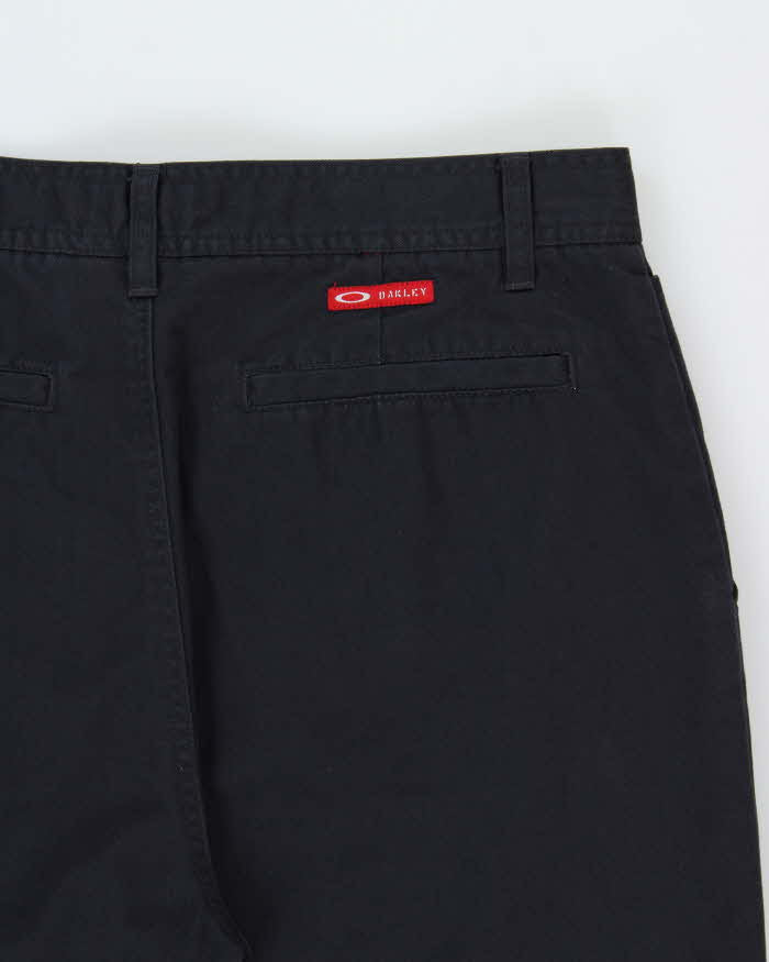 Vintage Y2K 00s Oakley Navy Technical Canvas Relaxed Straight Leg