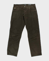 Kuhl Khaki Revolver Vintage Patina Dye Mid Rise Straight Leg Outdoor Trousers - W36 L34