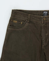 Kuhl Khaki Revolver Vintage Patina Dye Mid Rise Straight Leg Outdoor Trousers - W36 L34