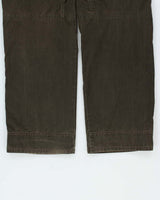 Kuhl Khaki Revolver Vintage Patina Dye Mid Rise Straight Leg Outdoor Trousers - W36 L34