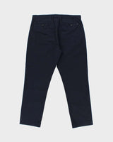 Vintage Polo Ralph Lauren Navy Stretch Straight Fit Casual Chino Trousers - W35 L30