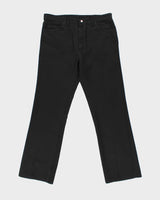 Vintage 1970s Wrangler Mid-Rise Sta Prest Bootcut Wrancher Trousers - W36 L32