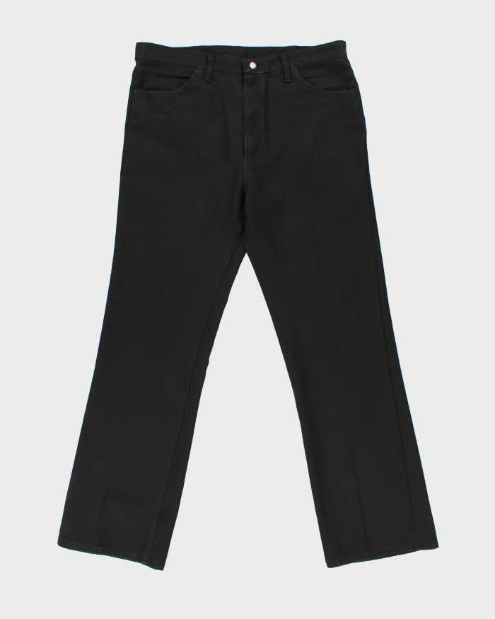 Vintage 1970s Wrangler Mid-Rise Sta Prest Bootcut Wrancher Trousers - W36 L32