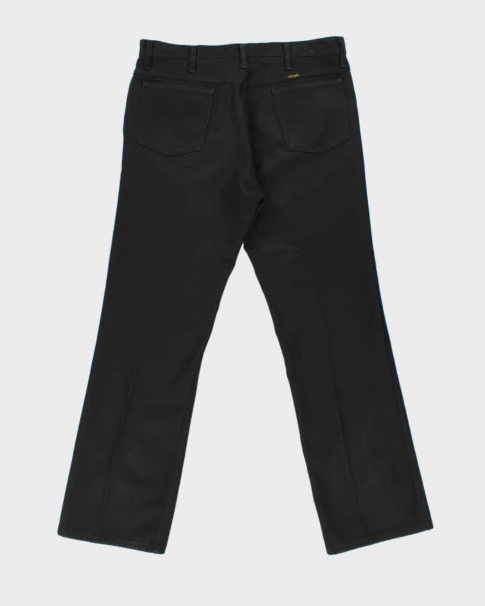 Vintage 1970s Wrangler Mid-Rise Sta Prest Bootcut Wrancher Trousers - W36 L32