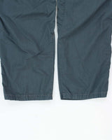 Vintage Y2K 00s Kuhl Teal Mid Rise Contrast Stitch Canvas Relaxed Straight Leg Hiking Trousers - W38 L32