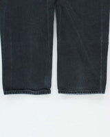 Vintage Carhartt B01 BLK Union Made In USA Firm Duck Double Front Canvas Loose Original Fit Carpenter Trousers - W32 L30
