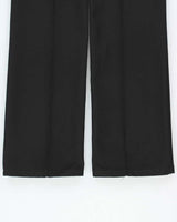 Vintage 1990s Wrangler Black Sta-Prest High-Rise Bootcut Trousers - W31 L34