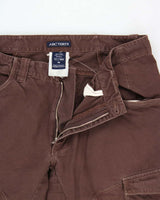 Vintage Y2K 00s Arc'teryx Brown Low-Rise Canvas Relaxed Straight Leg Technical Trousers - W35 L28