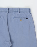 Vintage Y2K 00s Polo Ralph Lauren Stone Wash Blue Classic Fit Straight Leg Canvas Chino Trousers - W34 L32