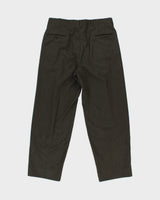 Vintage Pierre Cardin Relaxed Fit Pleated Wool Trousers - W33 L29