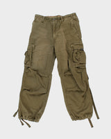 Vintage 2000s Abercrombie Heavyweight Cargo Trousers - W30 L28