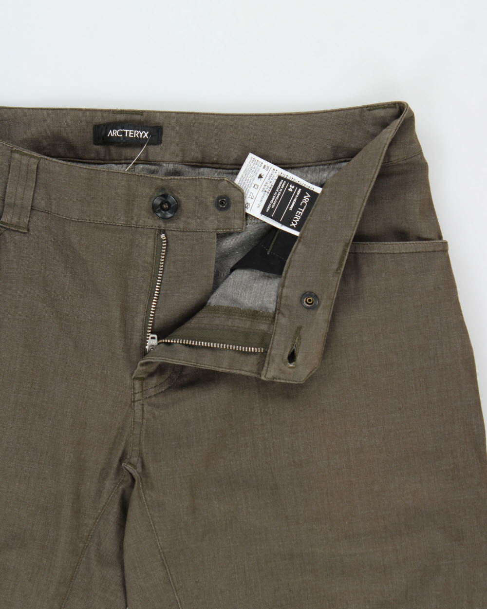 Vintage Arc'teryx A2B Commuter Khaki Smart Cyclist Trousers - W34 L31