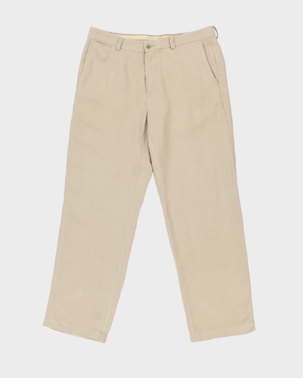 Vintage Tommy Bahama Relaxed Fit Linen Trousers - W34 L30