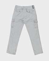 Vintage Oakley Pale Grey Canvas Regular Fit Straight Leg Cargo Trousers - W32 L32