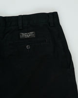 Vintage Y2K 00s Polo Ralph Lauren Black Classic Chino Relaxed Fit Straight Leg 'Prospect Pant' Trousers - W35 L32