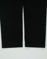 Vintage Y2K 00s Polo Ralph Lauren Black Classic Chino Relaxed Fit Straight Leg 'Prospect Pant' Trousers - W35 L32
