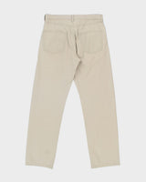 Vintage 1990s Hugo Boss Desert Khaki Lightweight Relaxed Straight Leg Trousers - W33 L32