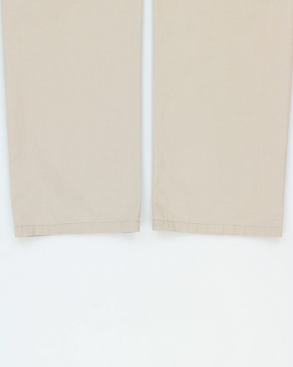 Vintage 1990s Hugo Boss Desert Khaki Lightweight Relaxed Straight Leg Trousers - W33 L32