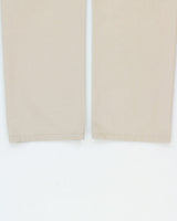 Vintage 1990s Hugo Boss Desert Khaki Lightweight Relaxed Straight Leg Trousers - W33 L32