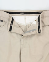 Vintage 1990s Hugo Boss Desert Khaki Lightweight Relaxed Straight Leg Trousers - W33 L32