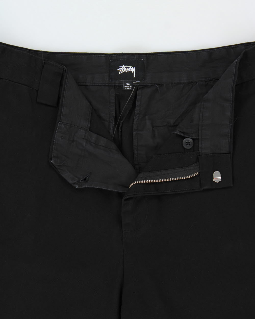 Vintage Stussy Canvas Relaxed Fit Chino Skater Trousers - W34 L30
