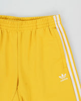Adidas Originals Yellow Classic 3-Stripe Slim Fit Firebird Tracksuit Bottoms - M