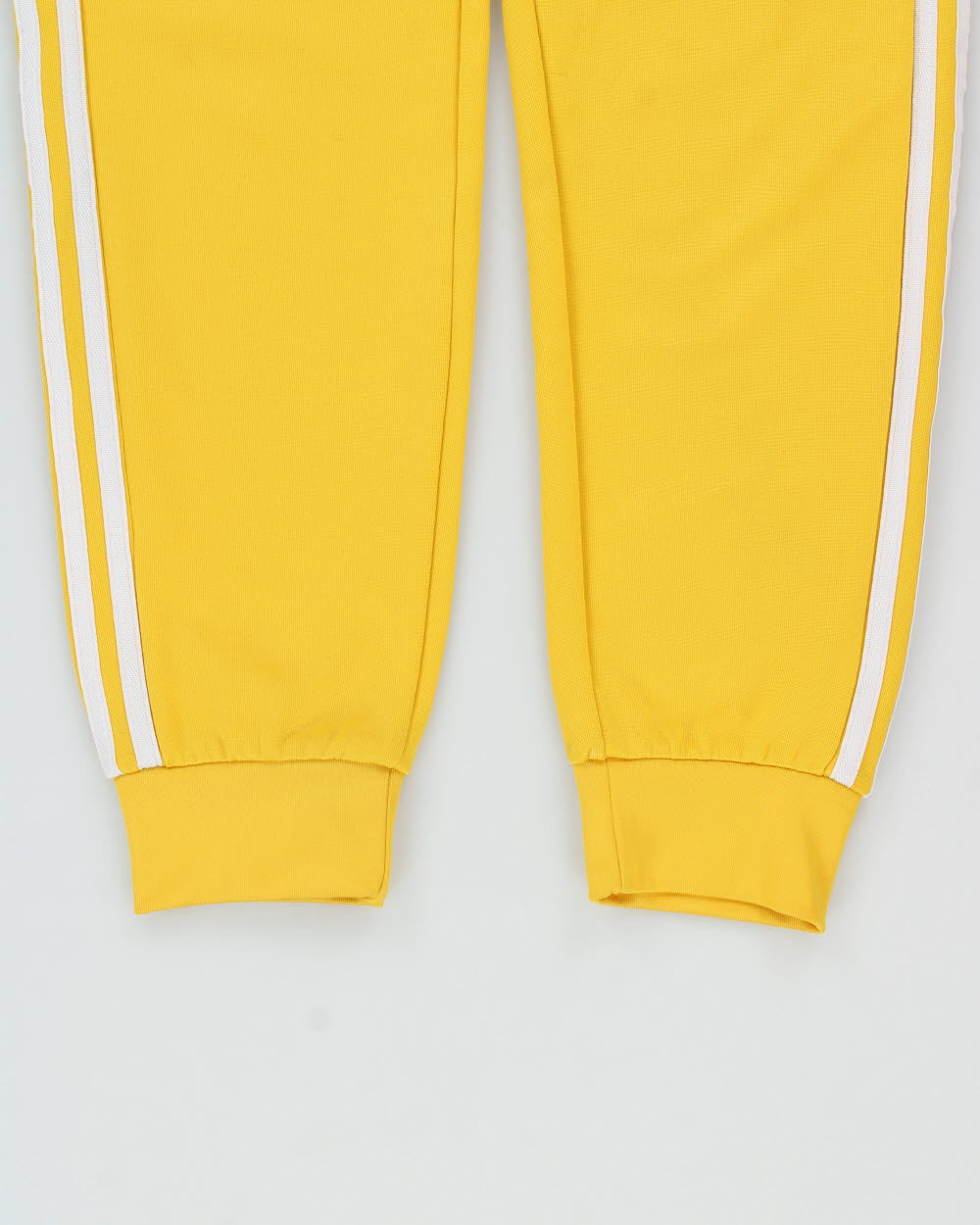 Adidas Originals Yellow Classic 3-Stripe Slim Fit Firebird Tracksuit Bottoms - M
