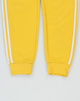 Adidas Originals Yellow Classic 3-Stripe Slim Fit Firebird Tracksuit Bottoms - M