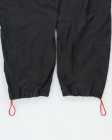 Vintage 2001 Y2K Nike Honeycomb Shell Adjustable Relaxed Fit Wide Leg Tech Tracksuit Bottoms - L