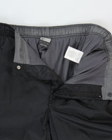 Vintage 2001 Y2K Nike Honeycomb Shell Adjustable Relaxed Fit Wide Leg Tech Tracksuit Bottoms - L