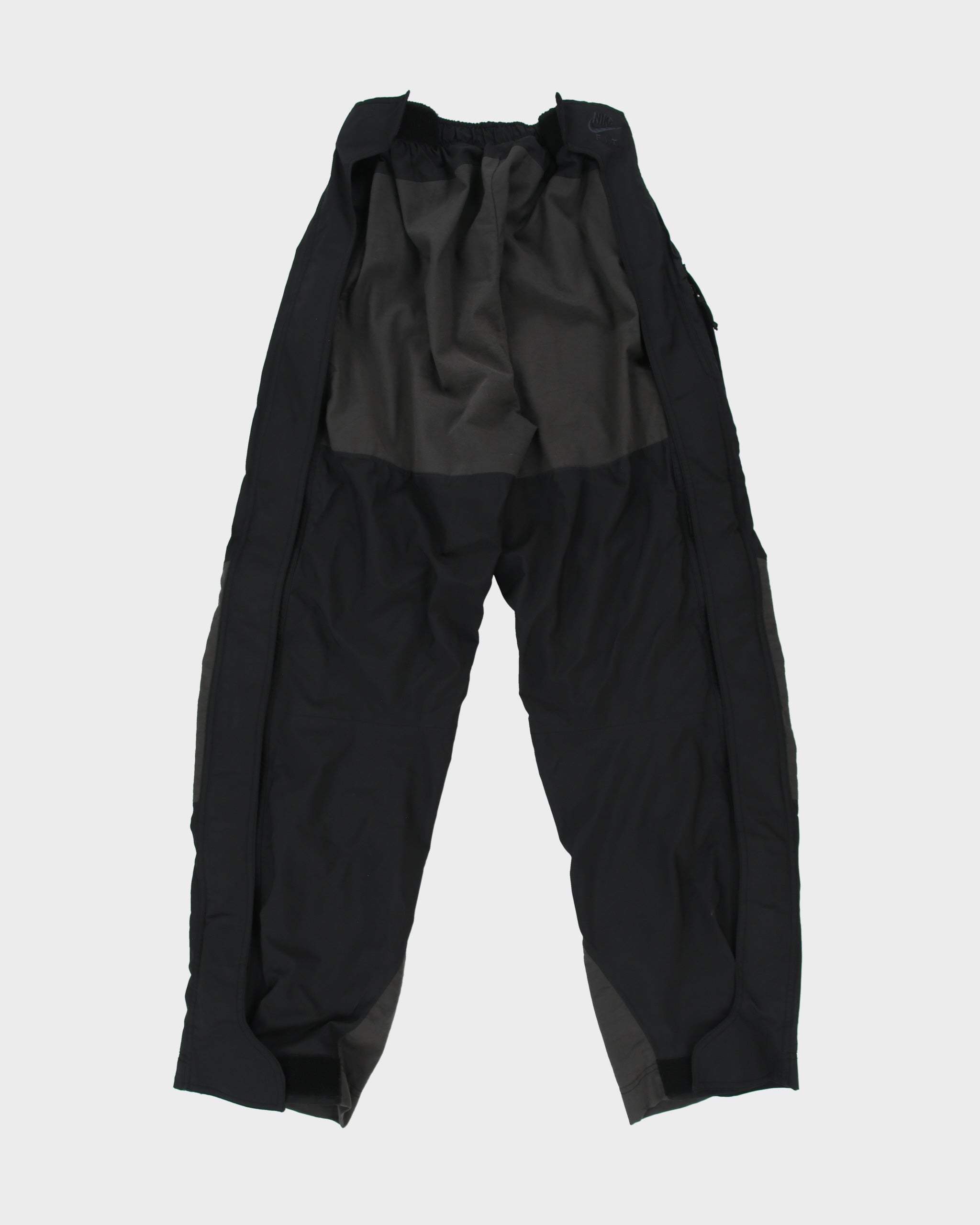 Vintage 2005 Y2K Nike ACG F.I.T Adjustable Split Waterproof Relaxed Fit Shell Mountaineering Trousers  - L