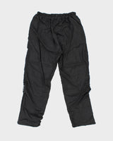 Vintage 1990s Umbro Classic Diamond Shell Relaxed Fit Zip Cuff Tracksuit Bottoms - L