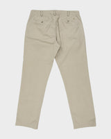 Vintage Polo Ralph Lauren Khaki Stretch Straight Fit Classic Twill Chino Trousers - W36 L32