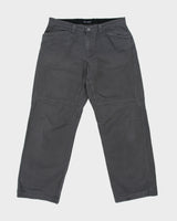 Vintage 2006 Y2K Arc'teryx Slate Cronin Cotton Mid-Rise Canvas Wide Leg Hiking Trousers - W36 L32