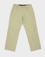Vintage 2005 Y2K Arc'teryx Desert Khaki Cronin Cotton Mid-Rise Canvas Wide Leg Hiking Trousers - W34 L32