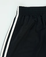 Vintage Y2K 00s Adidas Classic 3-Stripe Satin Wide Leg Tracksuit Bottoms - M