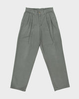Vintage 2001 Levi's Batwing Made In Canada Khaki Mid-Rise Double Pleated Relaxed Fit Canvas Chino Trousers - W29 L31