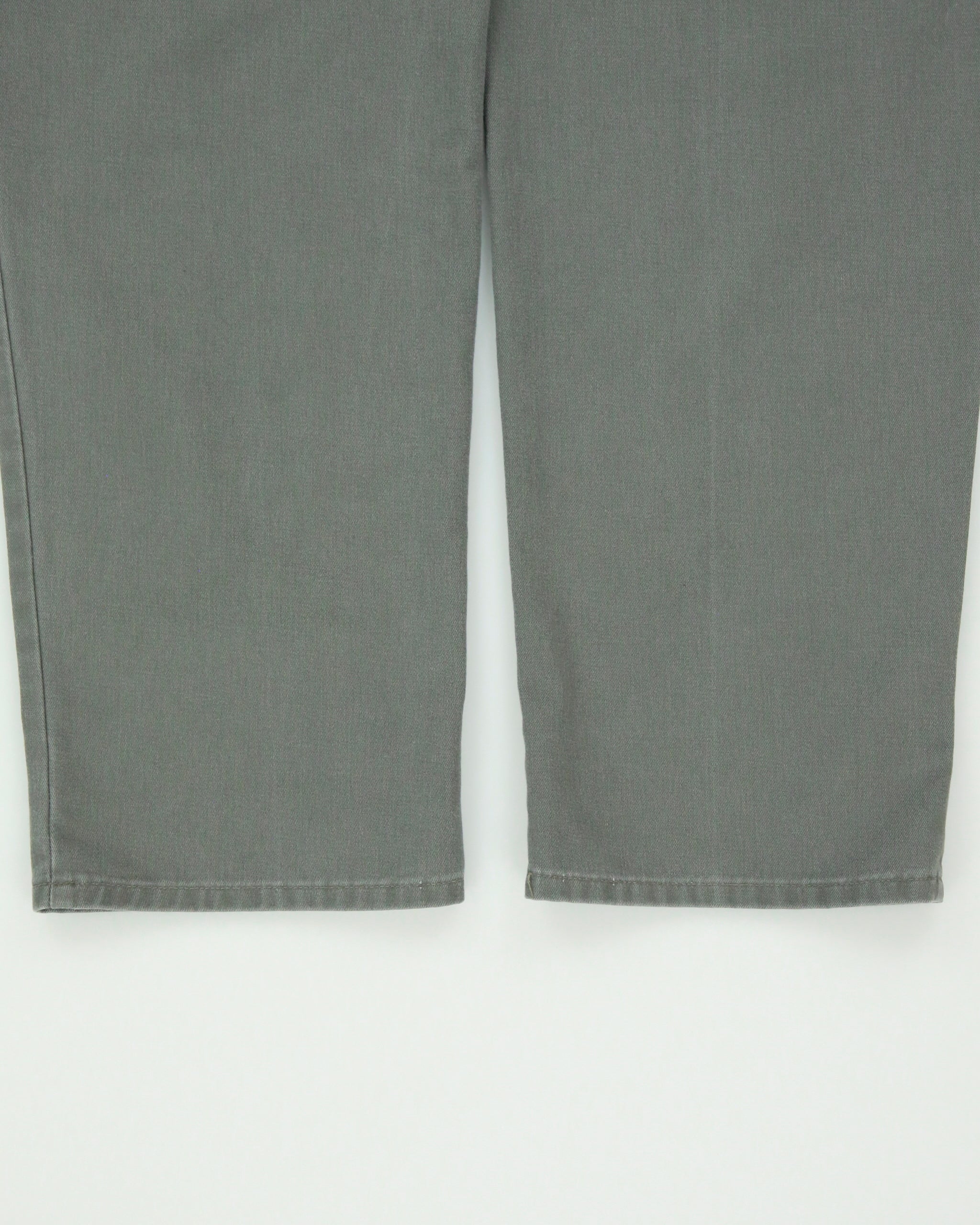Vintage 2001 Levi's Batwing Made In Canada Khaki Mid-Rise Double Pleated Relaxed Fit Canvas Chino Trousers - W29 L31