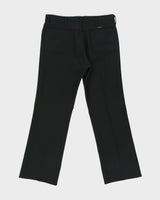 Vintage 1970s Wrangler 82BK Mid-Rise Sta Prest Straight Leg Bootcut Wrancher Trousers - W36 L32