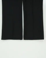 Vintage 1970s Wrangler 82BK Mid-Rise Sta Prest Straight Leg Bootcut Wrancher Trousers - W36 L32