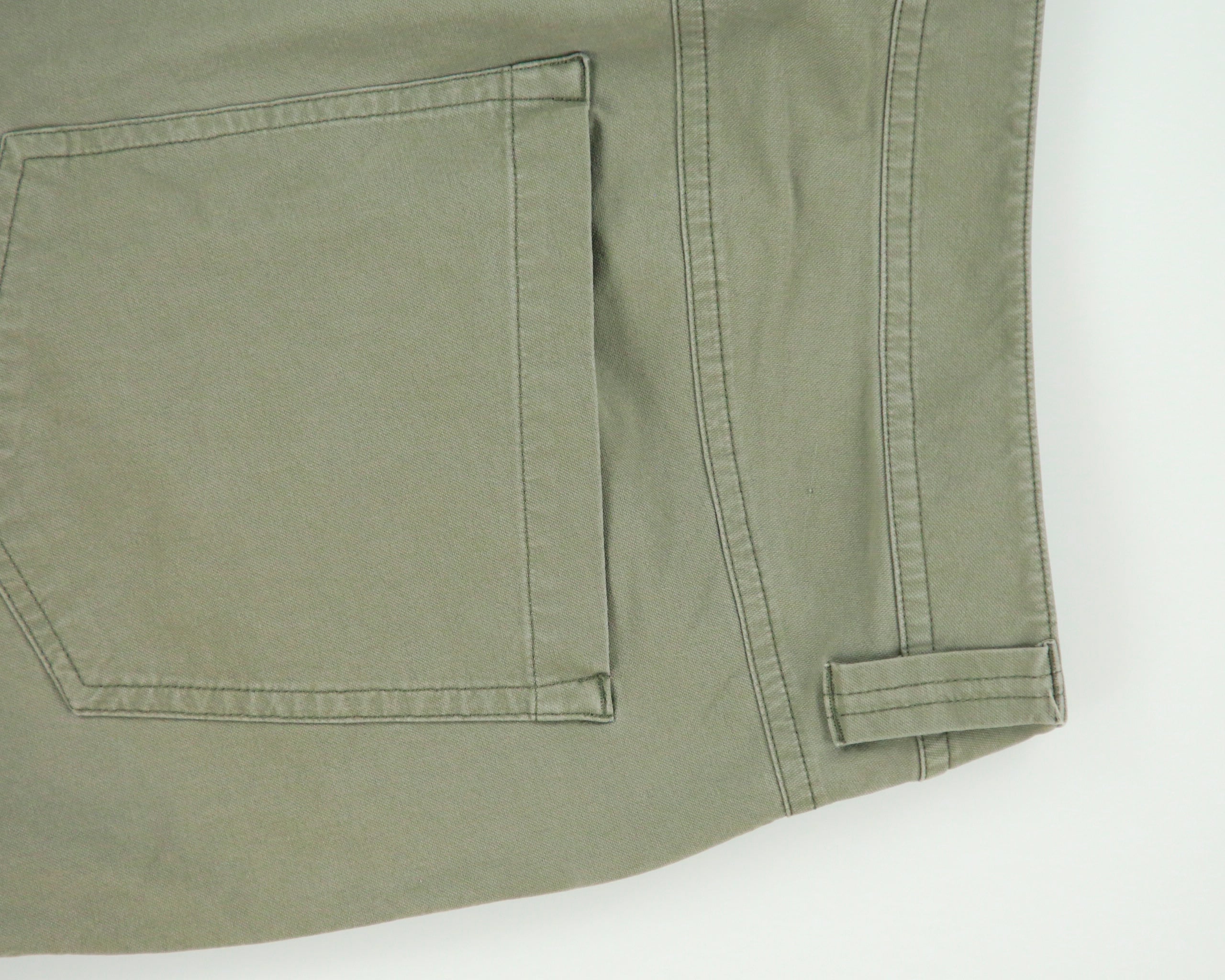 Arc'teryx Levon Pant Khaki Mid-Rise Versatile Slim Straight Leg Canvas Trousers - W36 L30
