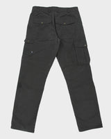 Fjall Raven Slate Ovik G-1000 Durable Canvas Straight Leg Hiking Trousers - W33 L34