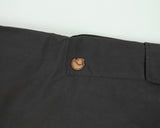 Fjall Raven Slate Ovik G-1000 Durable Canvas Straight Leg Hiking Trousers - W33 L34