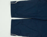 Vintage Y2K 00s Nike Soft Shell Wide Leg Taped Popper Tracksuit Bottoms - M