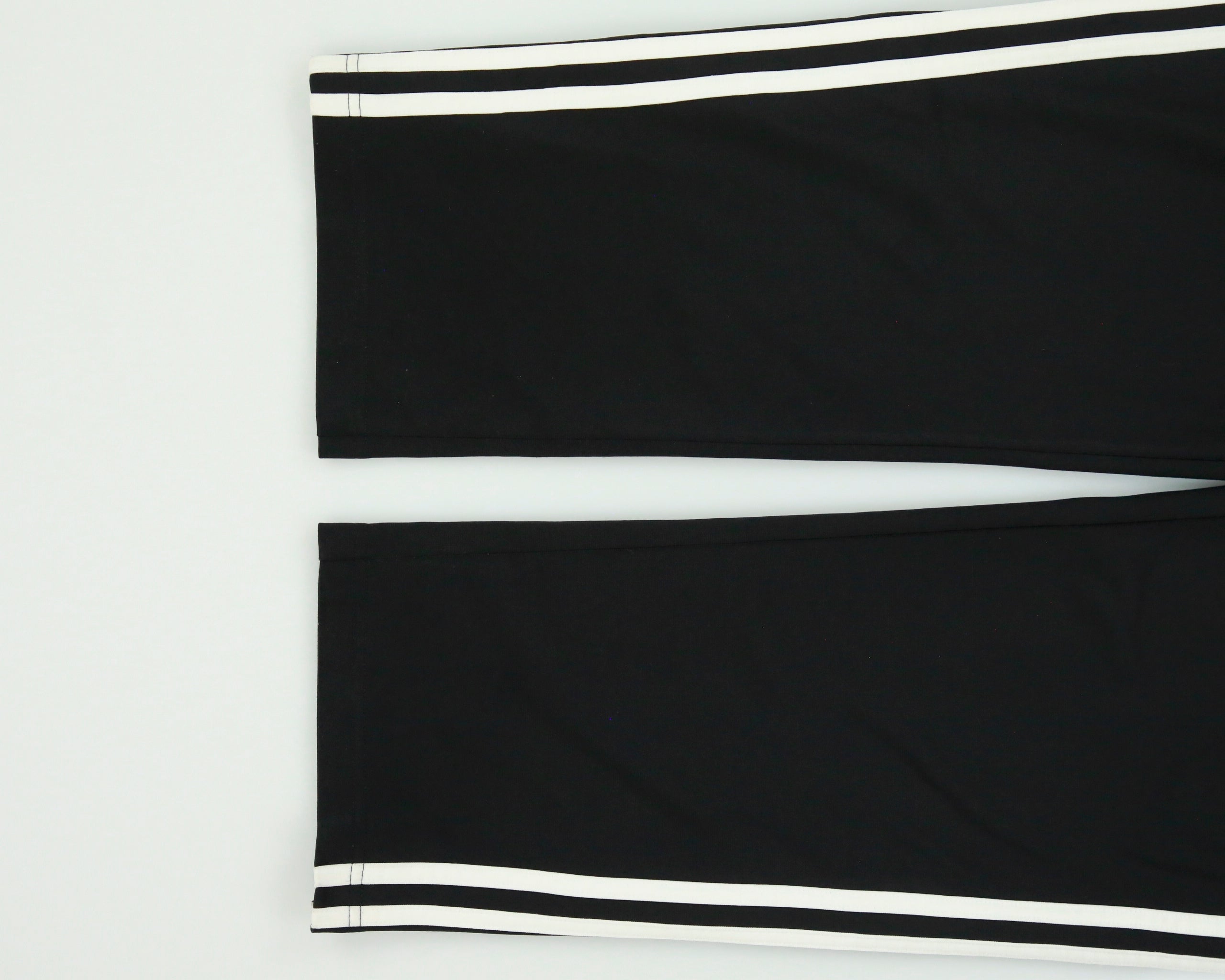 Vintage Adidas Originals Black Classic Firebird Relaxed Fit Zip Cuff Tracksuit Bottoms - M