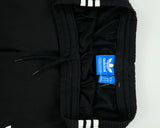 Vintage Adidas Originals Black Classic Firebird Relaxed Fit Zip Cuff Tracksuit Bottoms - M