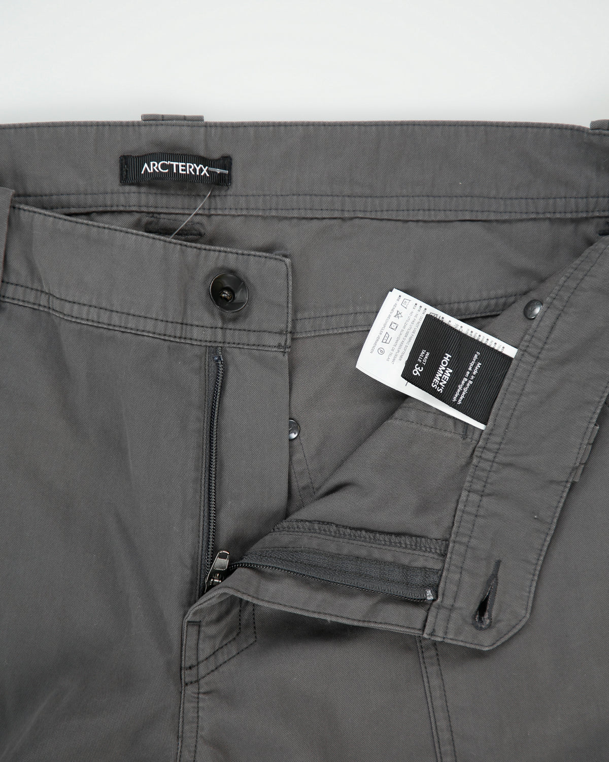Arc'teryx Sullivan Low Rise Canvas Relaxed Fit Straight Leg Mountain Trousers - W36 L29